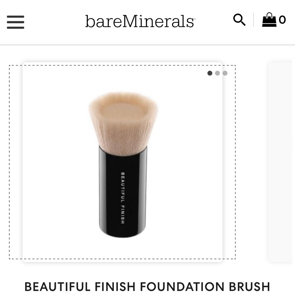 SOLD! BareMinerals finish foundation brush